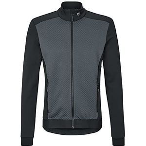 Ziener Nirek functionele jas voor heren, elastisch PFC-vrij, zwart., 48