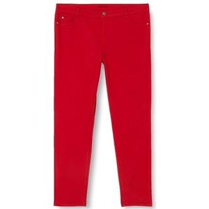 Gardeur Atelier Damesbroek rood (1036) (maat fabrikant: 44), rood (1036), 46 lange lengte, Rood (1036)