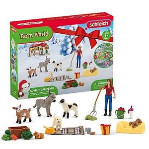 Schleich FARM WORLD - Adventskalender FARM WORLD 2023 - Boerderijdieren - 98983