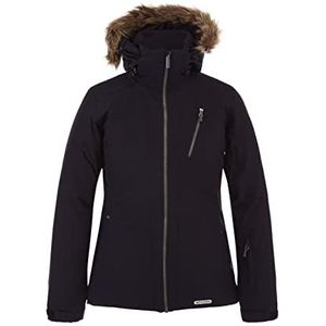 Spyder ski-jack voor dames, zwart.