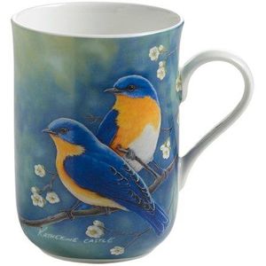 Maxwell & Williams Birds of the World koffiemok van porselein, vogelmotief, PBW1002