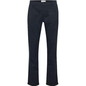 Casual Friday Pandrup Broek met zachte ruit, heren, marineblauw, 30 W/30 l, Navy Blauw