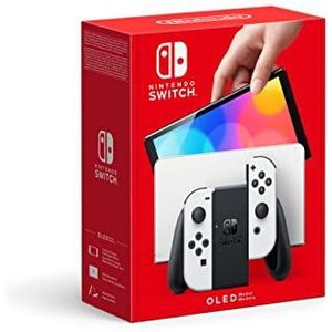 Nintendo Switch Console (Model OLED) met dockingstation/Joy-Con Controllers, Wit