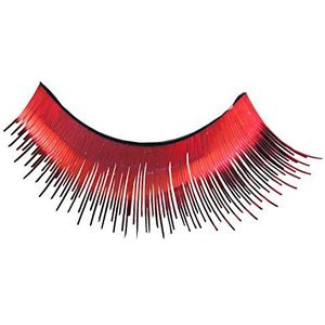 Eye Lash Set Metallic Red