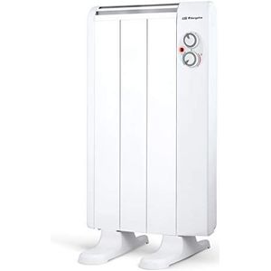 Orbegozo RRM 510 ventilatorkachel, olievrij, 500 W, twee standen, wit