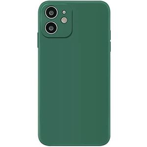 Dawlan Design Manufacturing TPU matériau avec Trou de précision Smartphone Case pour iphone12 - Ink Green