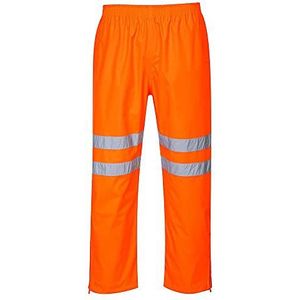 Portwest - Werkbroek van polyester met hoge zichtbaarheid - oranje, XXX-Large, Oranje