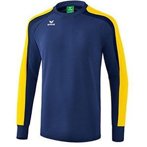 Erima heren trui liga 2.0, navy/geel/donkerblauw