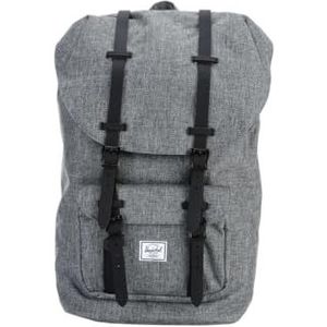 Herschel 10014-01132 Raven Crosshatch/grijze rugzak, uniseks, one size