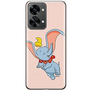 ERT GROUP Mobiele telefoon beschermhoes voor Oneplus Nord 2T 5G origineel en officieel gelicentieerd Disney Dumbo 015 motief perfect aangepast aan de vorm van de mobiele telefoon TPU Case