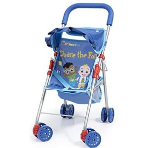 Bayer Design 21511AA kinderwagen poppenhengel, opvouwbaar, dubbele wielen, veiligheidsgordel