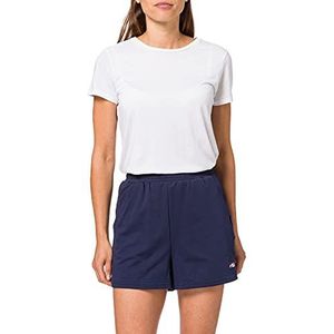 FILA Shorts met hoge taille voor dames, Nachtblauw.