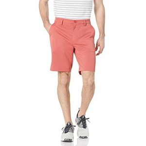 Amazon Essentials Short de golf extensible pour homme coupe classique (disponible en grande taille large), rouge délavé, taille 29