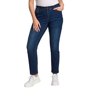 Ulla Popken dames jeans, Denim blauw