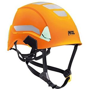 PETZL Strato unisex volwassenen helm HI-VIZ oranje, standaardmaat, A020CA01