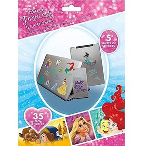 Disney Set van 35 stickers Princess, TS7402, meerkleurig