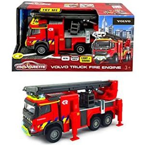 Majorette Grand Series Volvo Truck BE, 19 cm, licht en geluid, metaal, speelgoedvoertuig