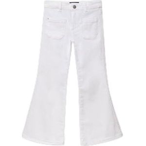 REPLAY SG9397 Pantalons, Blanc (White), 6 Ans Filles et Filles, Blanc (White), 6 ans