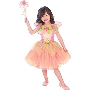 amscan Peach Sorbet Fairy 2-3 jaar kostuum voor meisjes, 9904099 roze - Engelse versie