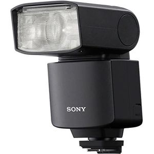 Sony HVL-F46RM | Externe flitser met radiografische besturing (GN46, multi-flits-prestaties, high-speed flits, 10 BPS, Quick Shift Bounce), zwart, HVLF46RM.CE7