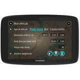 TomTom GPS-navigatieapparaat voor vrachtwagens, GO Professional 620 - 6 inch, cartografie Europa 49, verkeer via smartphone
