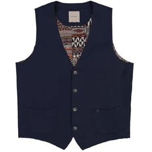 Gianni Lupo GL011BD Gilets, Navy, S Homme, Navy, Bleu marine, S-XXL