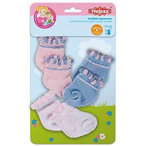 Heless - 170-3 paar sokken voor poppen van 35-45 cm