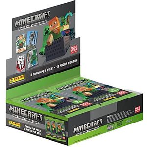 Panini Minecraft 2 Trading Cards - Doos met 18 hoezen