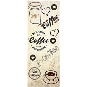 Mani Textile - Love Coffee tapijt, afmetingen: 40 x 60 cm