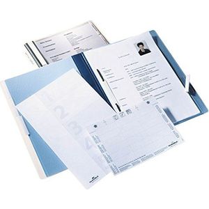 Durable 255406 Personal nietmachine, inhoud A 1, blauw 5 stuks blauw