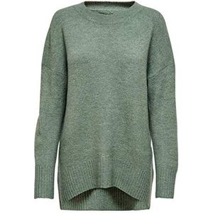 ONLY Onlnanjing L/S Knt Noos Sweater voor dames, Groene balsem
