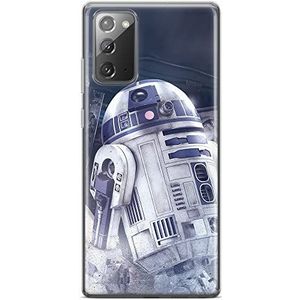 ERT GROUP Beschermhoes voor Samsung Galaxy Note 20, origineel en officieel gelicentieerd product, Star Wars, motief R2D2 001, perfect aangepast aan de vorm van de mobiele telefoon