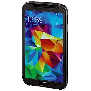 Hama Beschermhoesje voor Samsung Galaxy S5 (Neo), zwart/zilverkleurig