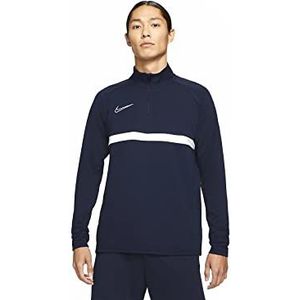 Nike Heren Dri-FIT Academy T-shirt, obsidiaan/wit/wit/maat 2XL