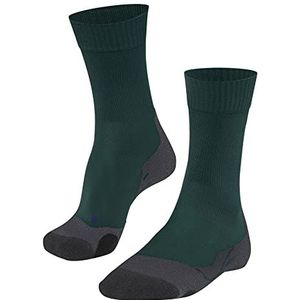 FALKE TK2 Explore Cool M SO respirantes épaisses anti-ampoule 1 paire, Chaussettes de randonnée Homme, Vert (Holly 7385), 44-45