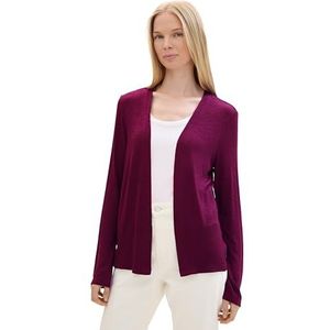 TOM TAILOR 1036778 Basic zomervest voor dames (1 stuk), 35274 - Dark Orchid