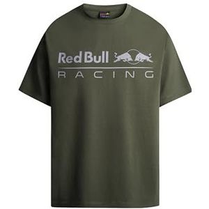 Red Bull Racing X Pepe Jeans Driver T-shirt met Rbr logo heren T-shirt (1 stuk), Groen (Regent Green)