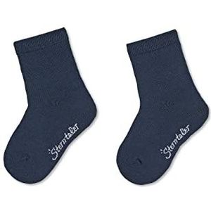 Sterntaler Calzini DP Uni sokken, 2 stuks, Blauw (marineblauw 300)