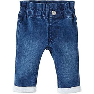 Name It Baby-jeans voor meisjes, Dark Blue Denim, 80, Dark Blue Denim