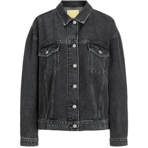 JJXX Jxorly RLX Aw DNM Noos lange spijkerjas voor dames, denim grijs, XS, Denim grijs, XS