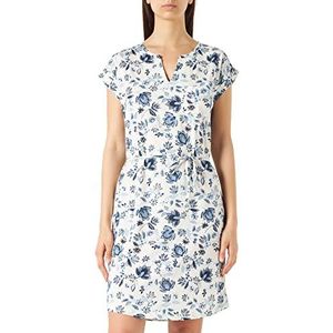 Part Two Ilimapw Dr Dress Relaxed Fit dames, Blauwe ornament print