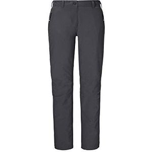 Schöffel Pants Engadin korte wandelbroek, stretch voor dames, Houtskool