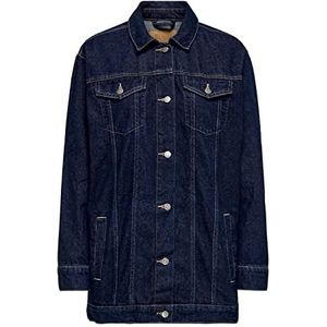 ONLY Onljagger oversized damesjack DNM, Donkerblauw denim