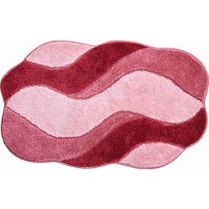 Grund Carmen Badmat, ultra zacht, absorberend, antislip, 80 x 140 cm, roze