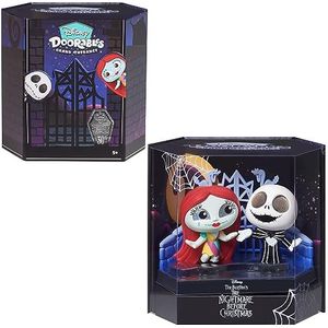 Disney Doorables Jack Skellington en Sally set met 2 figuren om te verzamelen, 7,6 cm hoog, speelgoed voor kinderen vanaf 5 jaar, exclusief Amazon van Just Play