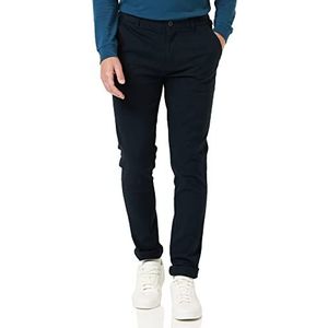 Farah Pantalon chino en sergé décontracté Endmore pour homme, bleu marine, 32W / 33L