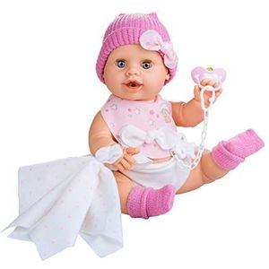 Berjuan – Baby SUSU Roze pluche en poppen, assortiment modellen/willekeurige kleuren, meerkleurig (6000)