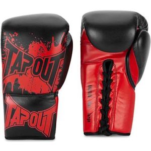 Tapout Angelus 960012 bokshandschoenen, leer, 10 oz L, zwart/rood