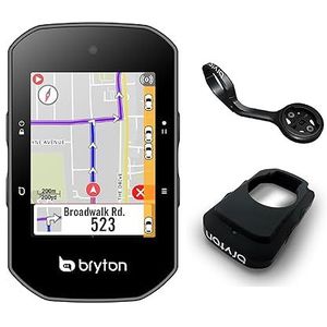 Bryton S500E GPS fietscomputer zwart 84 x 51 x 25 mm