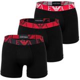 Emporio Armani Boxershorts voor heren, zwart/zwart, S, zwart/zwart, S